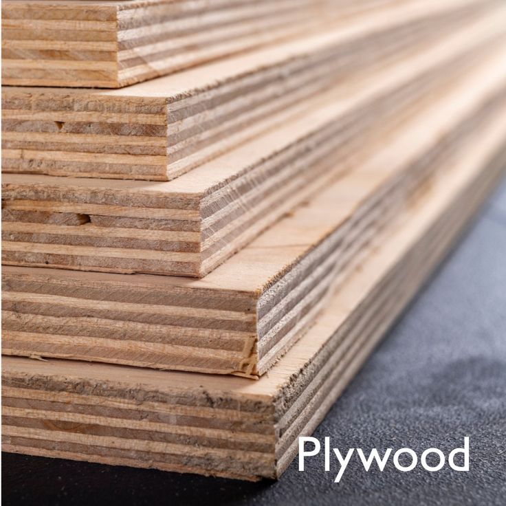 Plywood sheets in stock