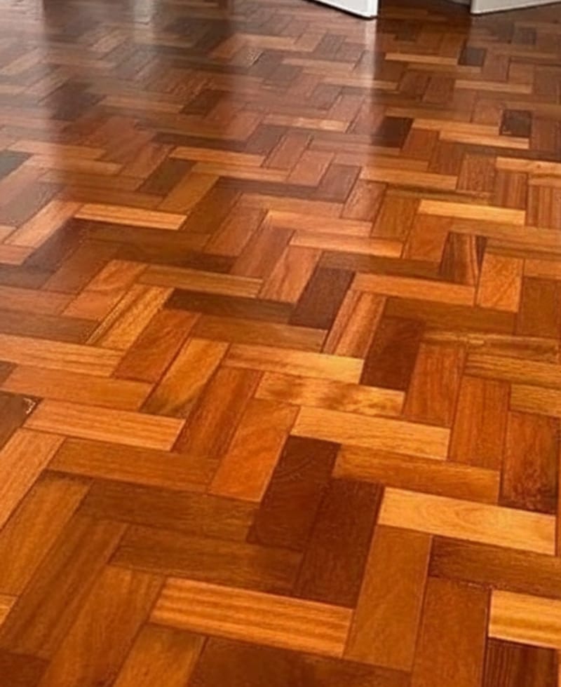 Basket-weave parquet