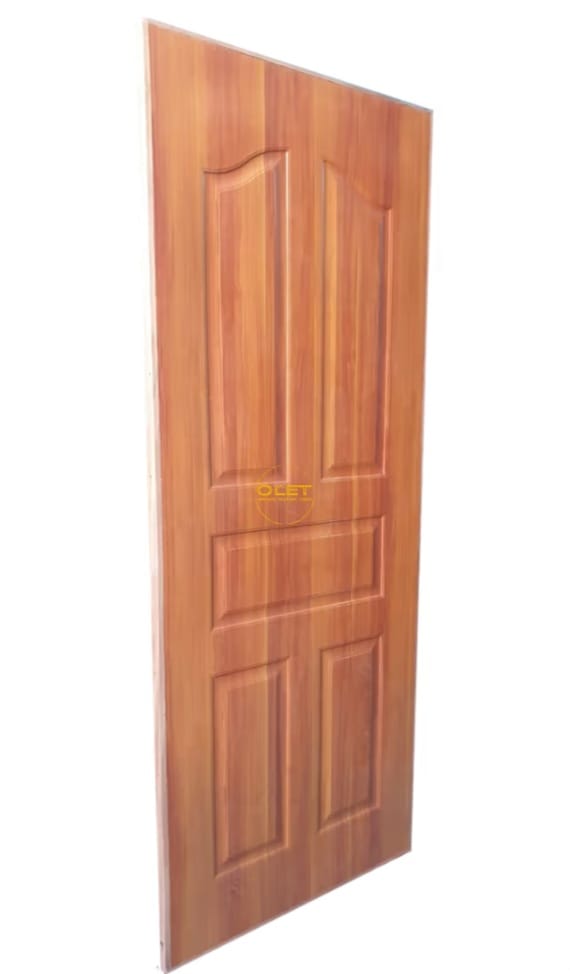 Moulded door skin — teak, 4 panel