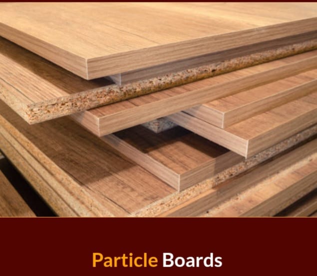 Particle boards