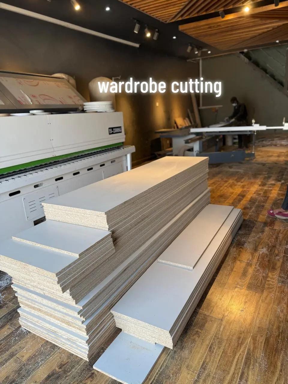 Wardrobe panel cutting service