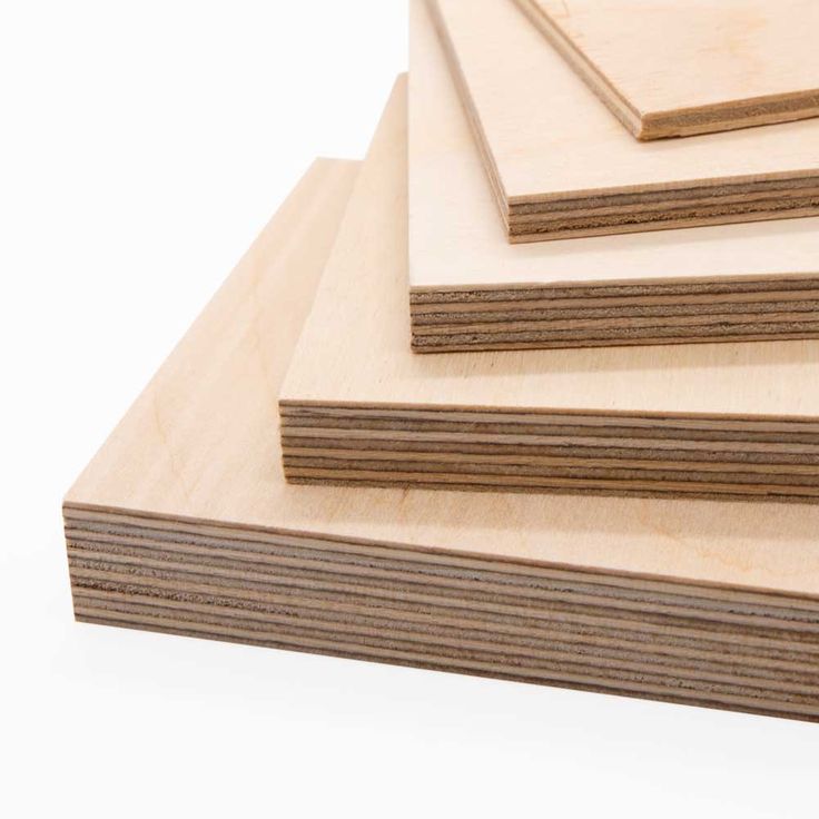 Plywood sheets in stock