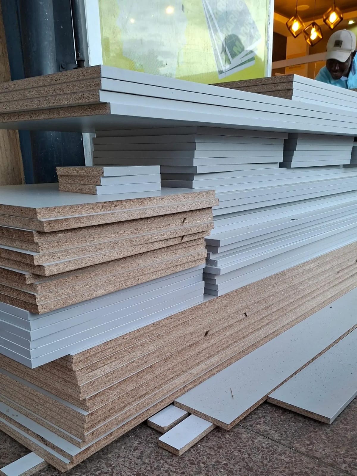 Melamine panels — cut to size