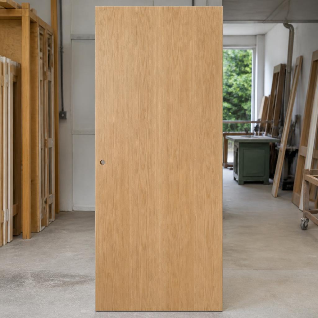 Solid flush door